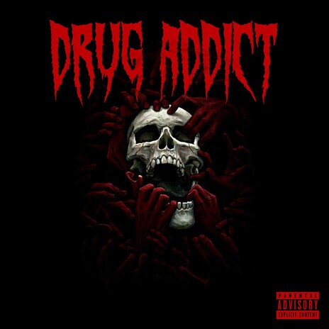 Drug addict cover art
