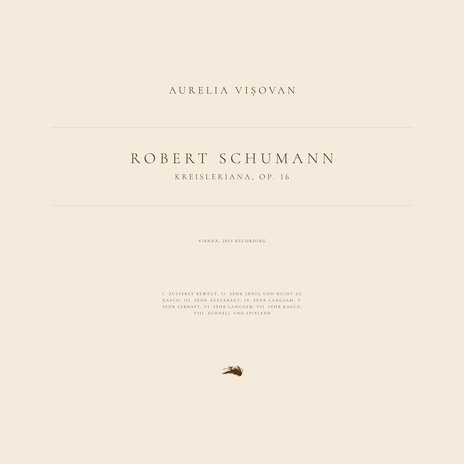Kreisleriana, Op. 16: 5. Sehr lebhaft ft. Aurelia Vișovan cover art