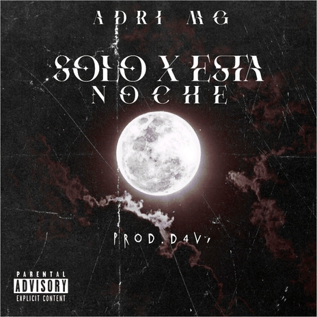 SOLO X ESTA NOCHE cover art