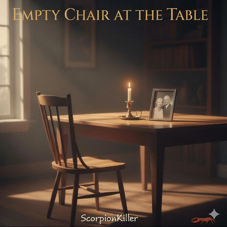 Empty Chair at the table cover art