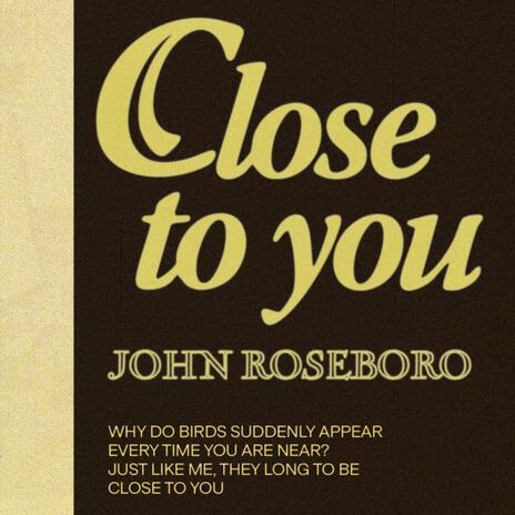 Close To You cover art