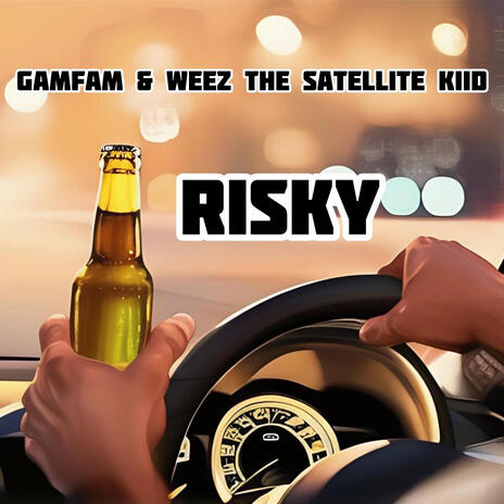Risky ft. Weez the Satellite Kiid cover art
