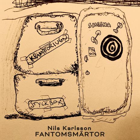 Fantomsmärtor (Inte alla män) ft. Roadkill Kenneth cover art