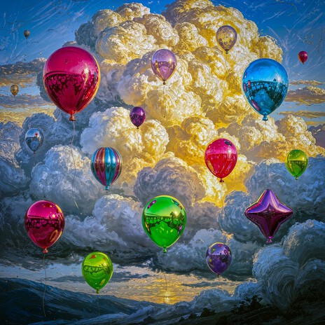 Neon Balloons