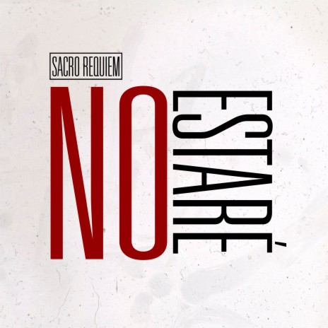 No Estaré cover art