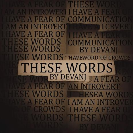 These Words cover art