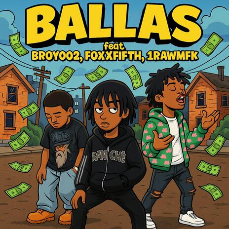 ballas 2 ft. Foxxfifth & 1Rawmfk cover art