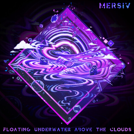Floating Underwater Above the Clouds cover art