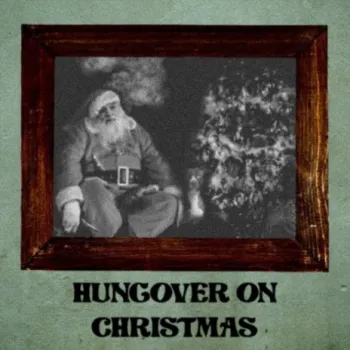 Hungover on Christmas cover art