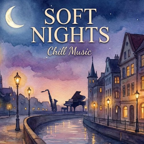 Midnight Coffee Run, Chill Music cover art