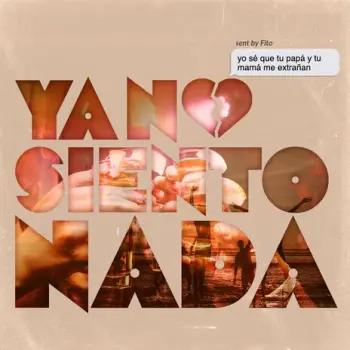 Ya No Siento Nada cover art