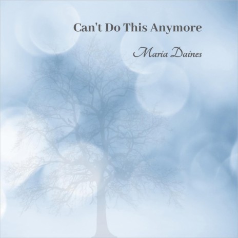 Can't Do This Anymore cover art