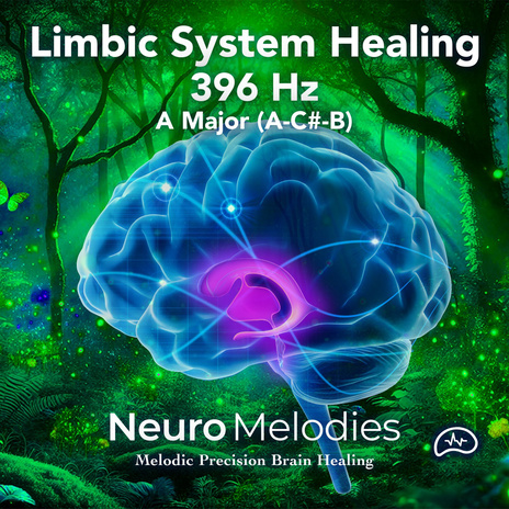 Limbic System Healing | 396 Hz | a Major | Forest
