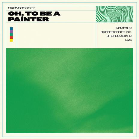 Oh, to be a painter cover art