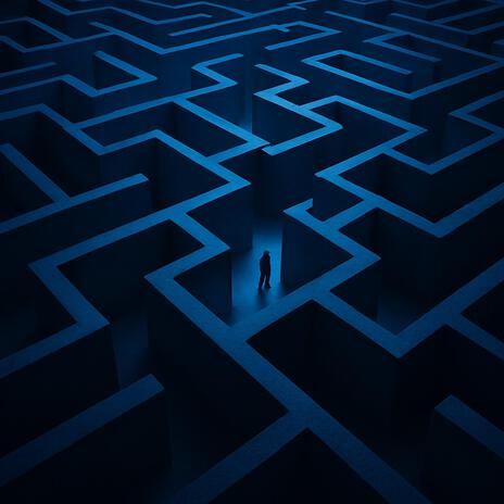 Maze of Blue cover art