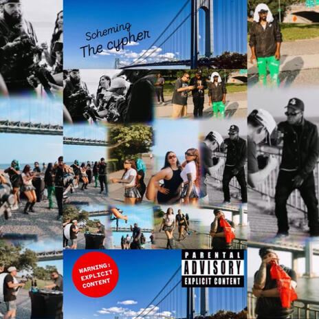 SCHEMING THE CYPHER ft. JUN BLAZIN, SKY ANDERSONN, SYVELLE & SKULLLZ