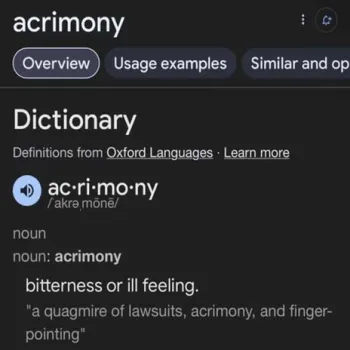 Acrimony cover art