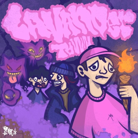 LAVANDER TOWN ft. lemonghask & ANER cover art
