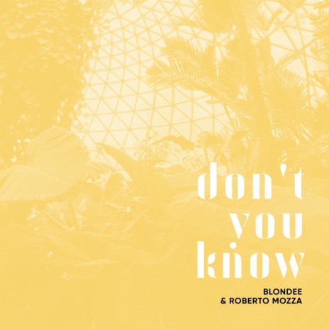 Don't You Know ft. Roberto Mozza