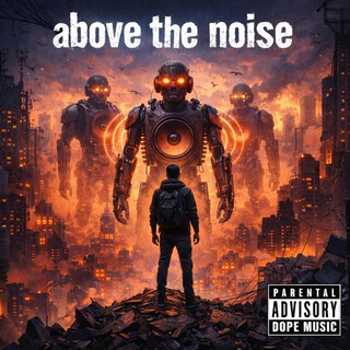 Above the noise cover art