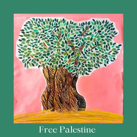 Free Palestine cover art