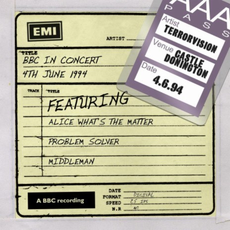 American TV (BBC In Concert) cover art
