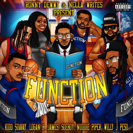 Function ft. Logan H James, Soeboy, Kidd Suavay, Nuddie Piper & Willy J Peso cover art