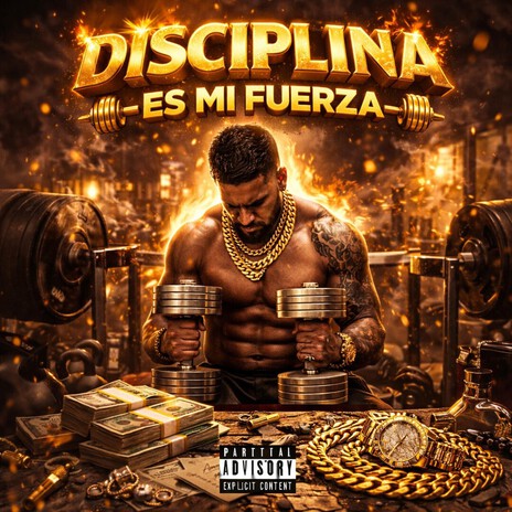 disciplina es mi fuerza cover art