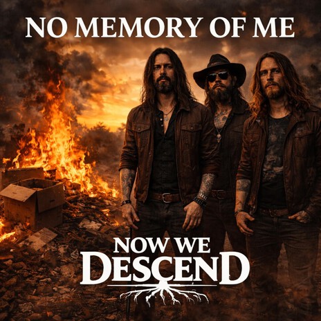 Now We Descend No Memory Of Me cover art