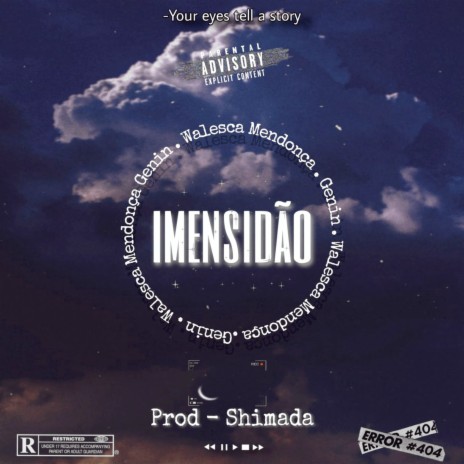 Imensidão ft. Walesca Mendonça cover art
