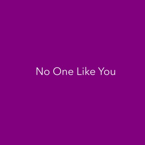 No One Like You cover art