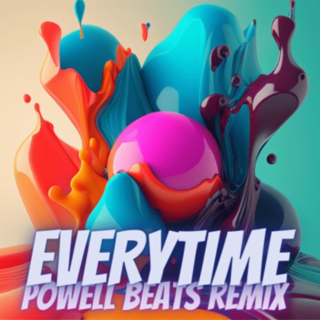 everytime (remix) cover art