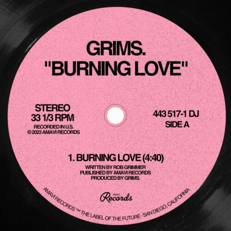 Burning Love cover art
