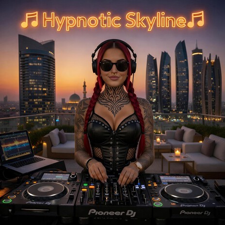 Hypnotic skyline cover art