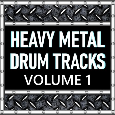 Powerful Heavy Metal Drum Track 120 BPM Metal Drum Beat (Track ID-182) cover art