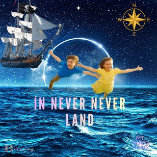 IN NEVER NEVER LAND cover art