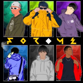 FOR ME ft. Gova zZz, Low Sade, LunarKay, Isael LS & YOUNG ANT cover art