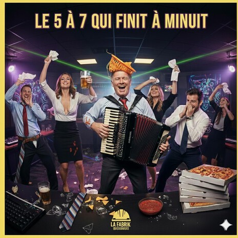 Le 5 à 7 qui finit à minuit cover art