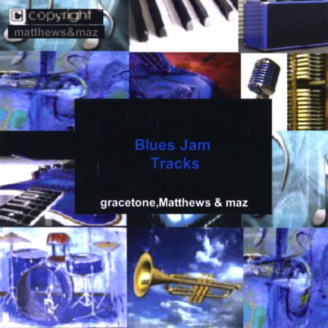 Stormy Slow Blues Key of G cover art