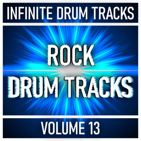 Energetic Hard Rock Metal Drum Track 120 BPM Metal Drum Beat (Isolated Drum Track) (Track ID-250) cover art