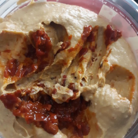 Pita and hummus cover art