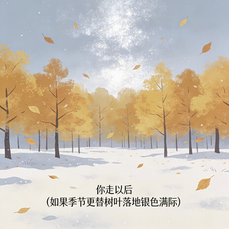 你走以后 (如果季节更替树叶落地银色满际) cover art