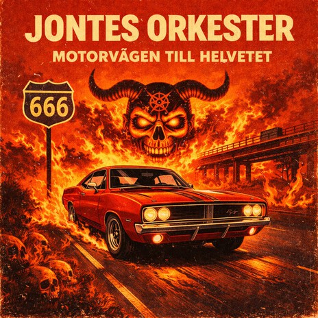 Motorvägen Till Helvetet cover art
