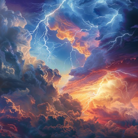 Tranquil Thunder for Sleeping Baby ft. Rain Sounds (No) & Hz Anti Stress Frequencies cover art