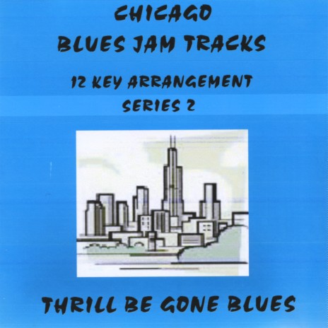 Thrill Be Gone Jam Track Key Gm cover art