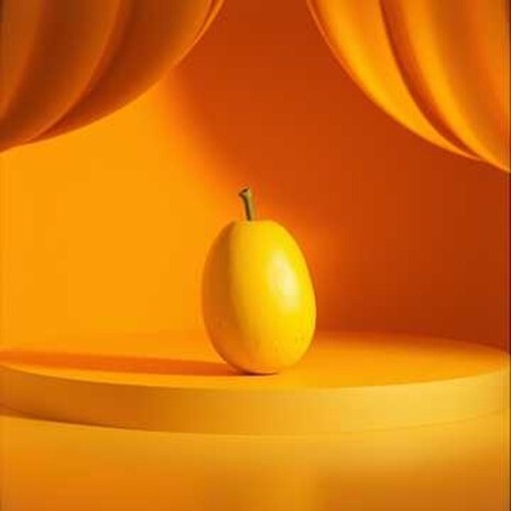 When I see that mango, shining gold cover art