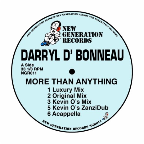 More Than Anything (Kevin O's Zanzidub) cover art