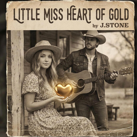 Little miss heart of gold cover art