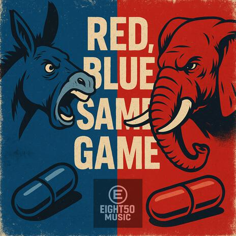Red, Blue, Same Game cover art