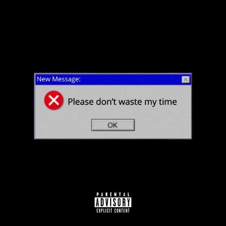 Please don't waste my time cover art